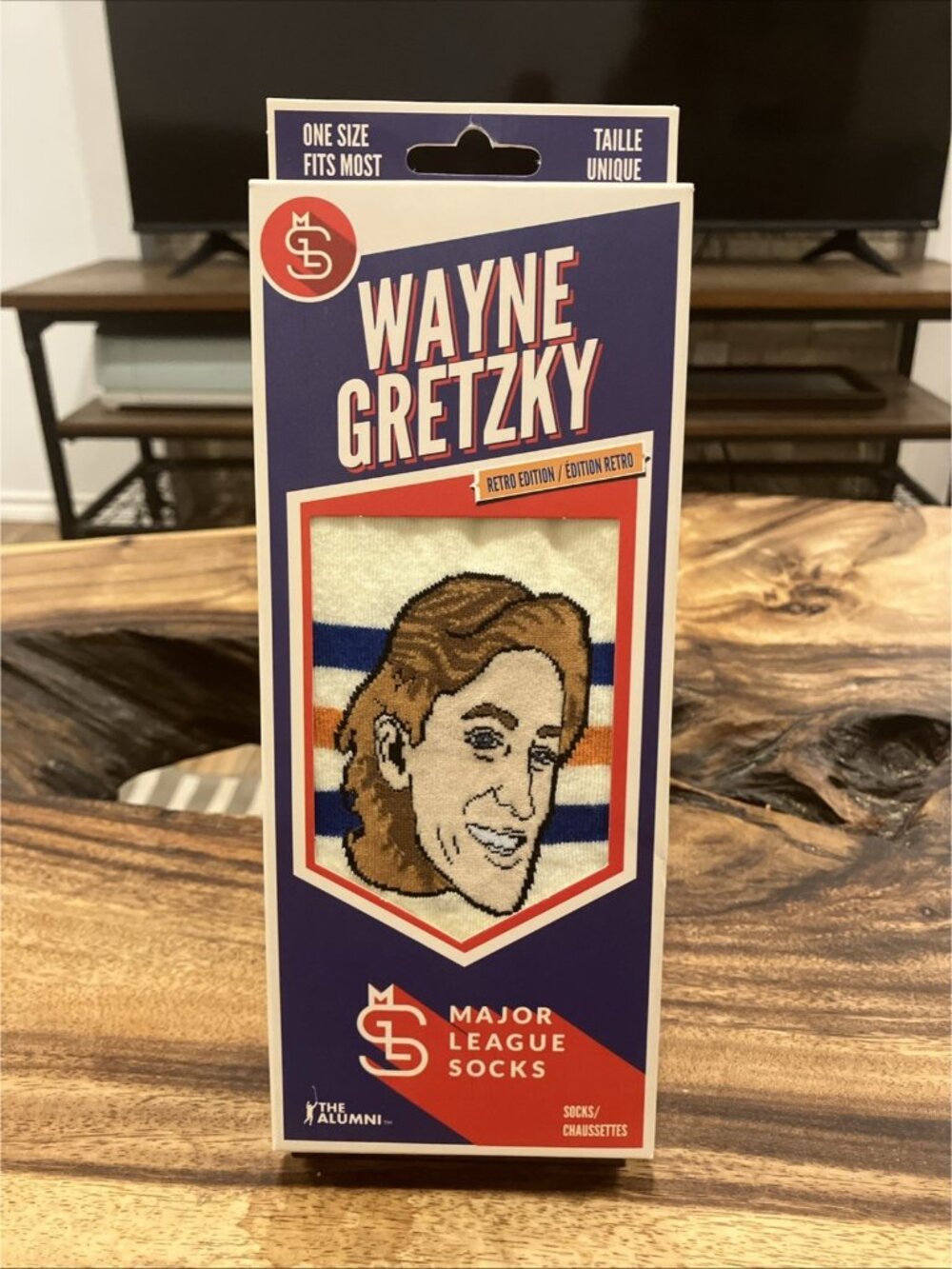 Wayne Gretzky Boxed Socks One Size Retro Edition